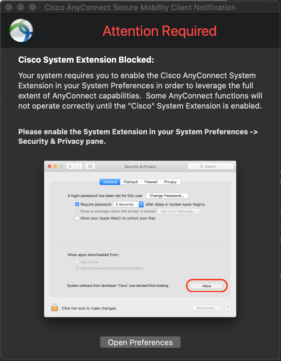 remove cisco anyconnect from mac